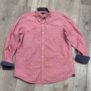 Club Room Casual Pink Button-Down Shirt